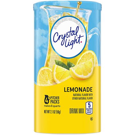 Crystal Light Natural Lemonade tv commercials