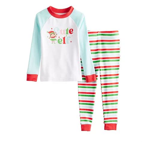 Cuddl Duds Girls 4-12 Fleece Top & Bottoms Pajama Set With Socks logo