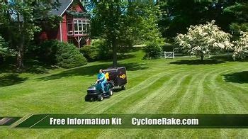 Cyclone Rake TV commercial - Spring Cleaning: Free Information Kit