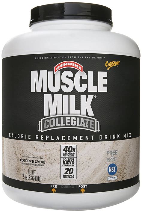 CytoSport Muscle Milk Cookies 'n Creme Protein Bar tv commercials