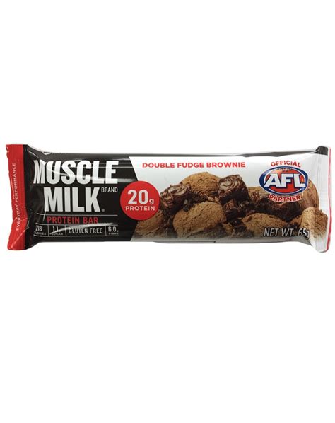 CytoSport Muscle Milk Double Fudge Brownie Protein Bar tv commercials