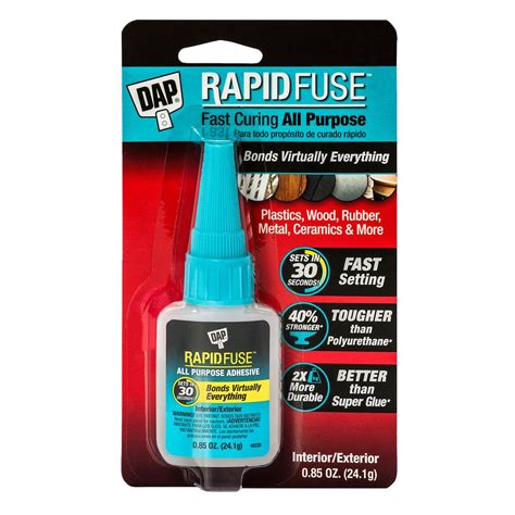 DAP RapidFuse All Purpose Adhesive logo