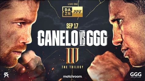 DAZN Pay-Per-View Canelo vs. GGG 3 tv commercials