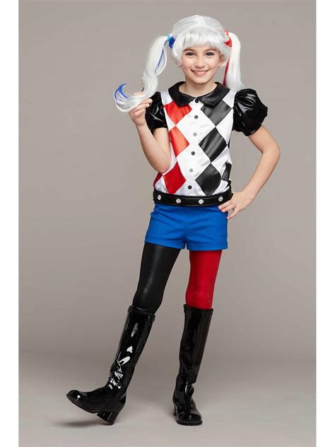 DC Super Hero Girls Girls Romper Harley Quinn Costume