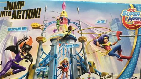 DC Super Hero Girls Super Hero High School Playset logo