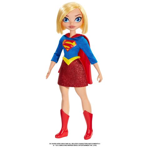 DC Super Hero Girls Supergirl Action Doll logo