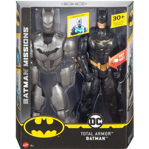 DC Universe (Mattel) Batman Missions Total Armor Batman Figure tv commercials