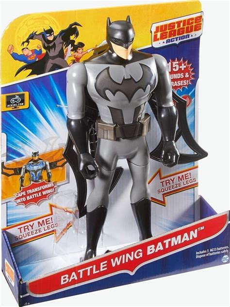 DC Universe (Mattel) Justice League Action Battle Wing Batman logo