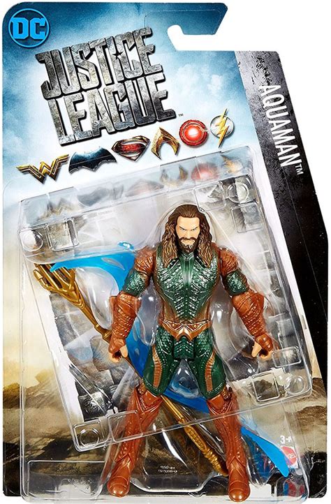 DC Universe (Mattel) Justice League Aquaman Figure logo