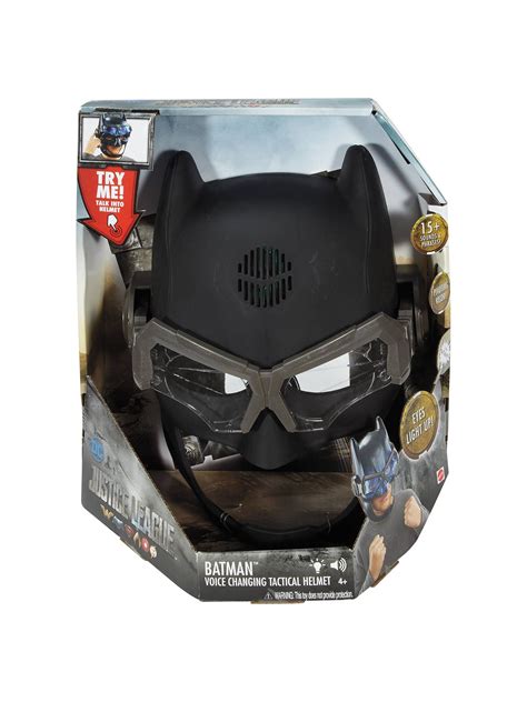 DC Universe (Mattel) Justice League Batman Voice Changing Tactical Helmet