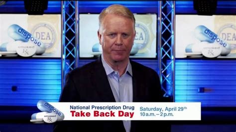 DEA TV Spot, '2017 Prescription Drug Take Back Day' Feat. Matthew Stafford