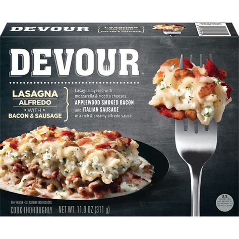 DEVOUR Foods Lasagna Alfredo photo