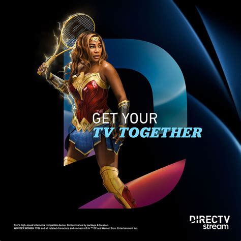 DIRECTV STREAM TV Spot, 'Get Your TV Together: The One' Featuring Serena Williams featuring Dejon LaQuake