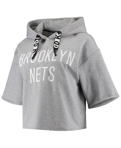 DKNY (Fashion) Sport Brooklyn Nets Emma Cropped Pullover Hoodie tv commercials