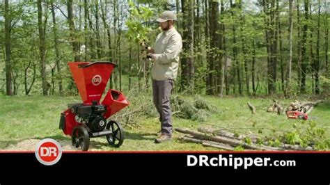 DR Chipper Shredder TV commercial - Devour Brush Piles