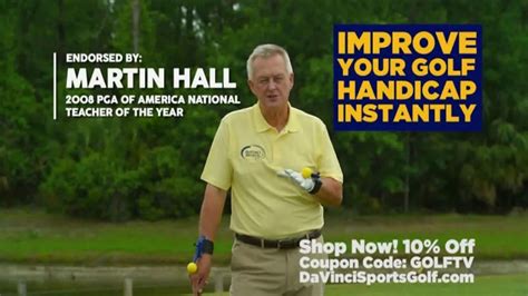 Da Vinci Sports Golf TV Spot, 'Versatile System' Featuring Martin Hall