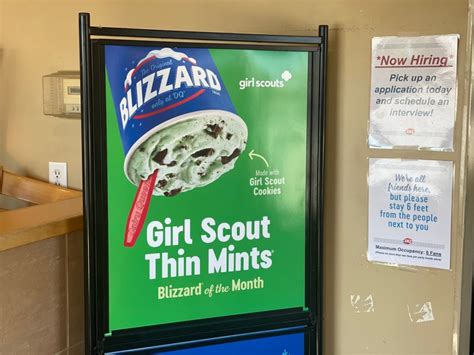 Dairy Queen Girl Scout Thin Mints Blizzard tv commercials