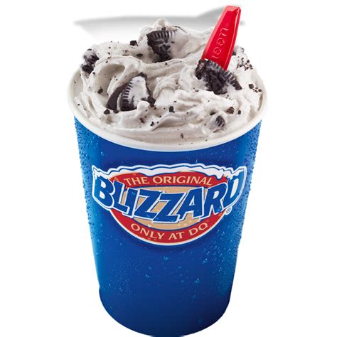 Dairy Queen Oreo Cookie Blizzard Treat