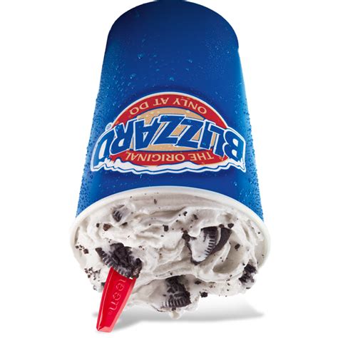 Dairy Queen Oreo Cookie Blizzard Treat