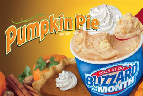 Dairy Queen Pumpkin Pie Blizzard logo