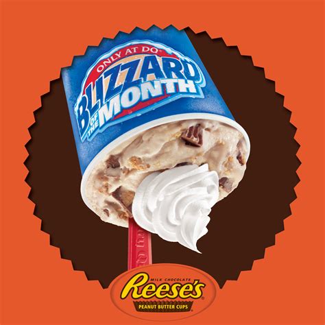 Dairy Queen Reese's Peanut Butter Cup Blizzard Treat logo