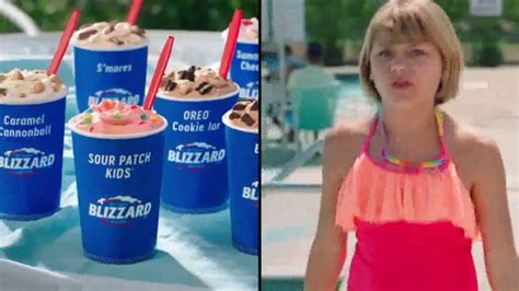 Dairy Queen Summer Blizzard Treat Menu TV Spot, 'Feat. Sour Patch Kids' featuring Lia McHugh