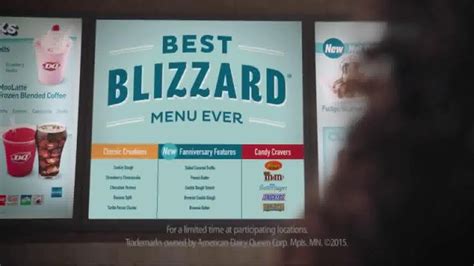 Dairy Queen TV Spot, 'Best Blizzard Menu Ever' featuring Noah Longo