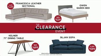 Dania Clearance Event TV Spot, 'Modern and Contemporary'