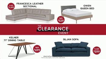 Dania Clearance Event TV commercial - Modern and Contemporary