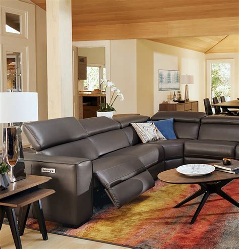 Dania Furniture Regine Power Reclining Sofa logo