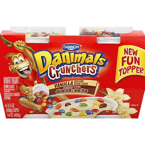 Danimals Crunchers tv commercials