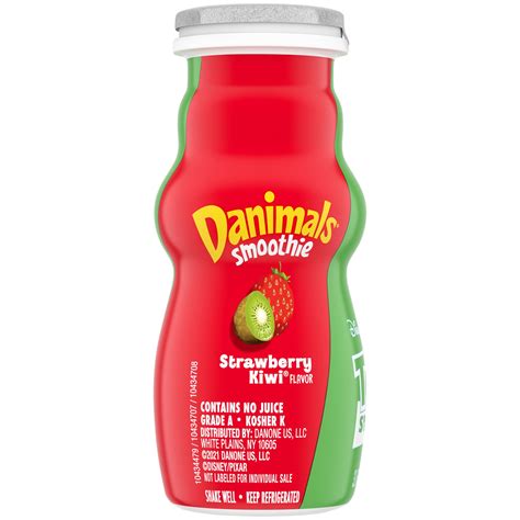 Danimals Smoothie Strawberry logo