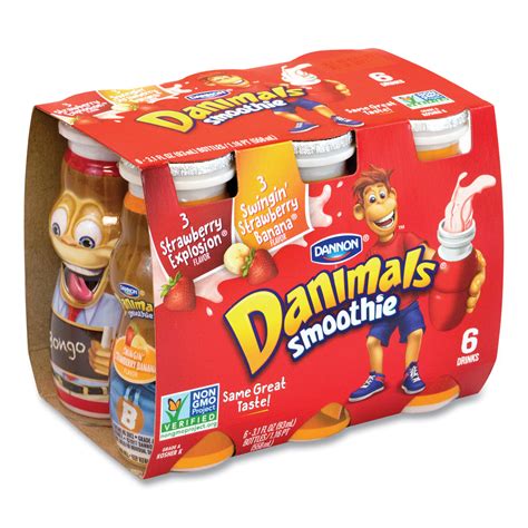 Danimals Smoothies logo