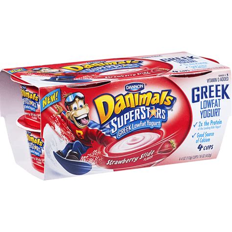 Danimals Superstars Greek Yogurt logo