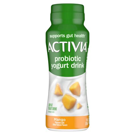 Dannon Activia Mango Probiotic Drink logo