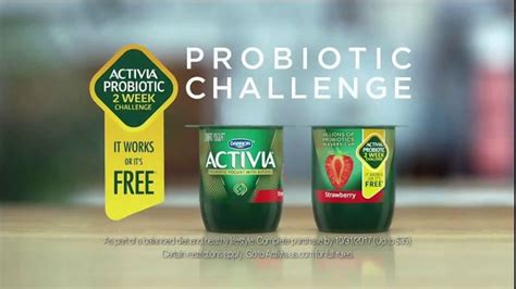 Dannon Activia TV commercial - Take the Two-Week Probiotic Challenge