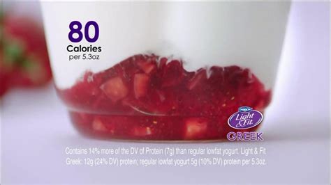 Dannon Light & Fit Greek Yogurt TV commercial - No Ordinary Low-fat Yogurt