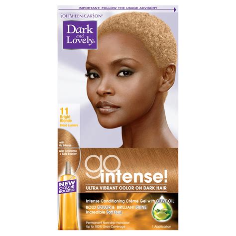 Dark and Lovely Go Intense! Permanent Non-Drip Hair Color logo