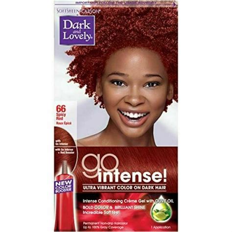 Dark and Lovely Go Intense Spicy Red tv commercials