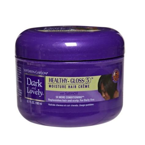 Dark and Lovely Healthy Gloss 5 Moisture Hair Creme tv commercials