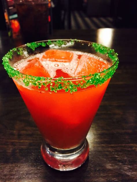 Dave and Buster's Strawberry Watermelon Margarita