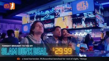 Dave and Busters TV commercial - Slam Dunk Deal: $29.99