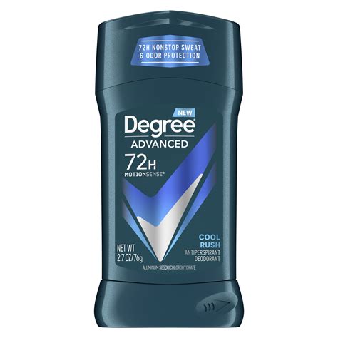 Degree Deodorants Advanced Protection Antiperspirant Deodorant Cool Rush logo