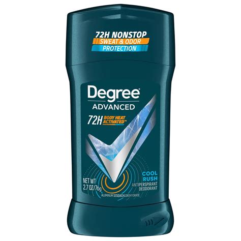 Degree Deodorants Advanced Protection Antiperspirant Deodorant Cool Rush tv commercials