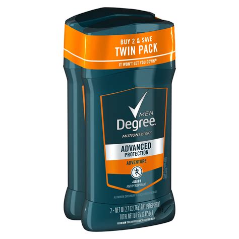 Degree Deodorants Adventure Men Advanced 72h Antiperspirant Deodorant Dry Spray logo