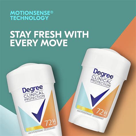 Degree Deodorants Clinical Protection logo