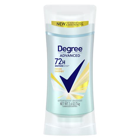 Degree Deodorants Fresh Energy with Motion Sense logo
