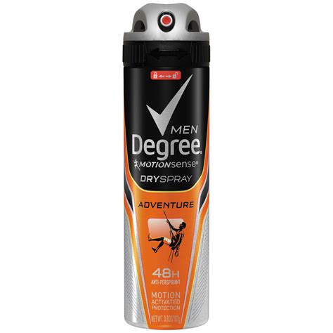 Degree Deodorants Men Dry Spray Adventure