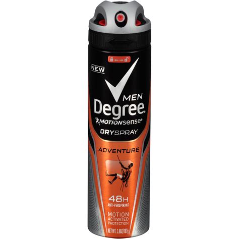 Degree Deodorants Men MotionSense Adventure Dry Spray