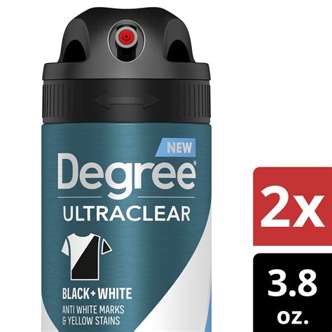 Degree Deodorants Men Ultraclear Black + White MotionSense Antiperspirant Dry Spray tv commercials